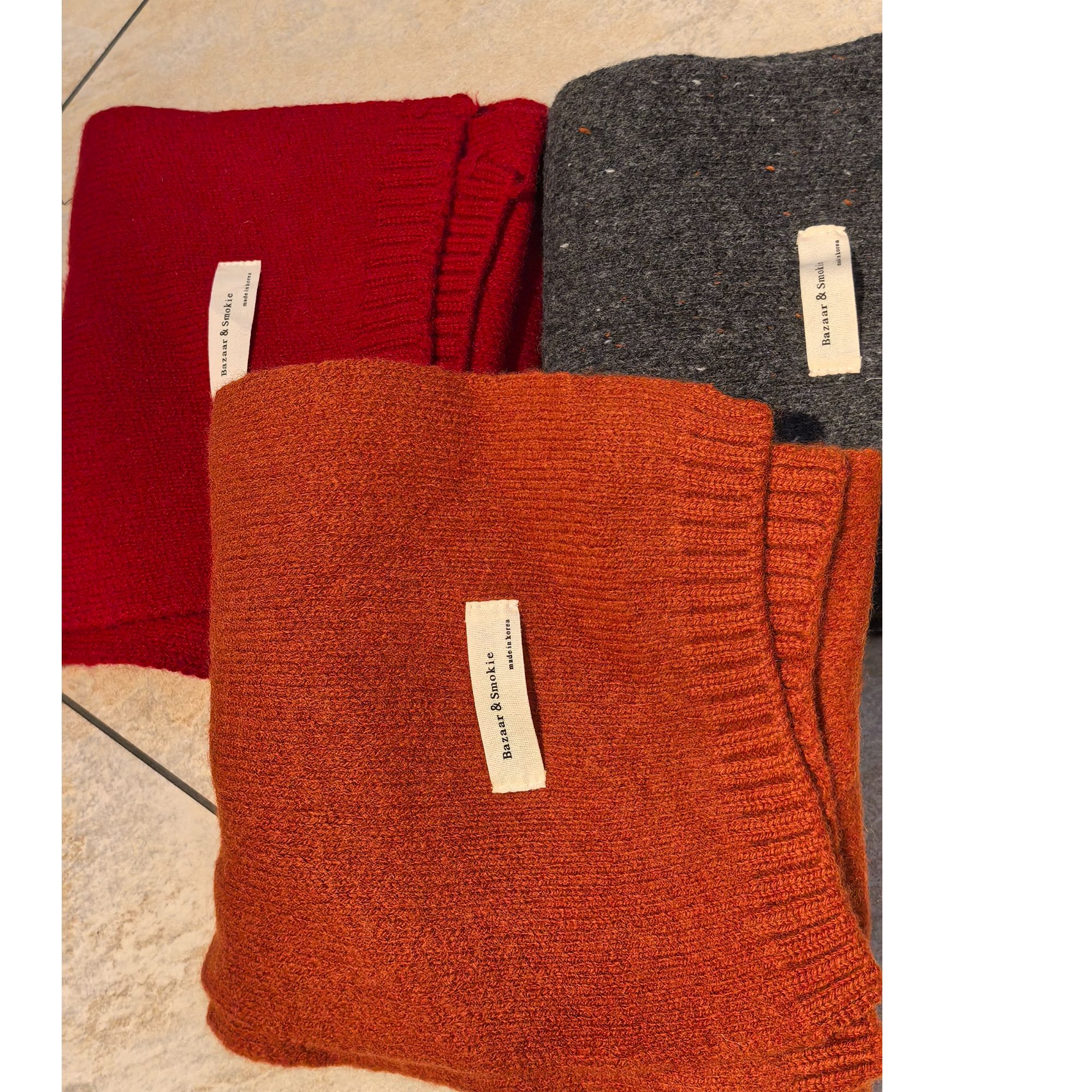 YT推荐 多彩围巾 手套