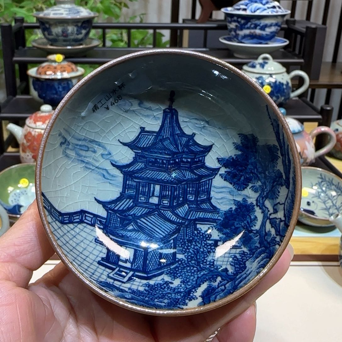 景德镇陶瓷手绘茶具