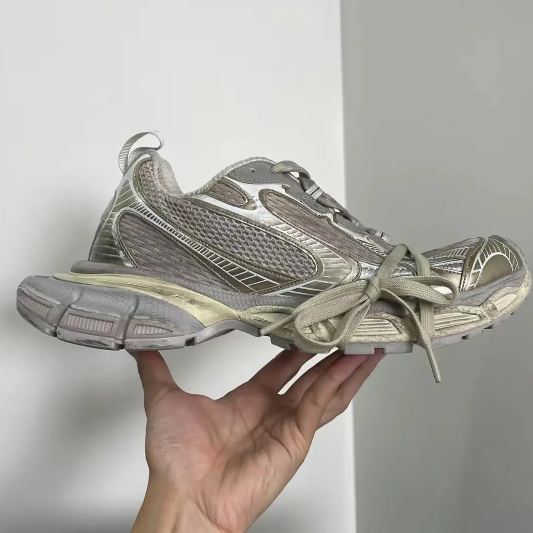 2025新款老爹鞋3xl网面透气百搭老爹鞋女款男士时尚情侣鞋