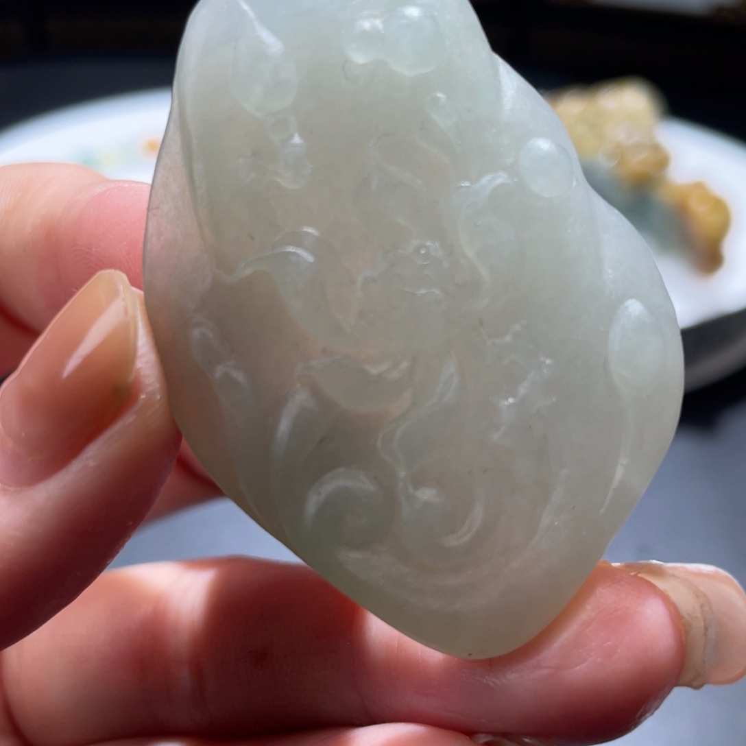 定制翡翠未镶嵌毛货