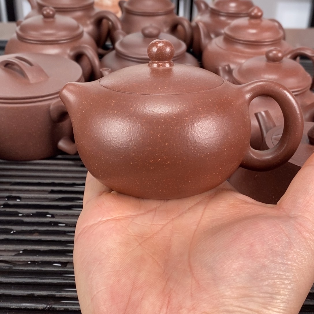 紫砂茶壶底槽清西施容量200CC