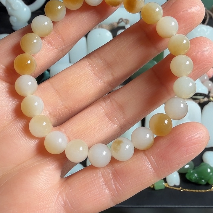 和田玉（糖玉）未镶嵌颈饰