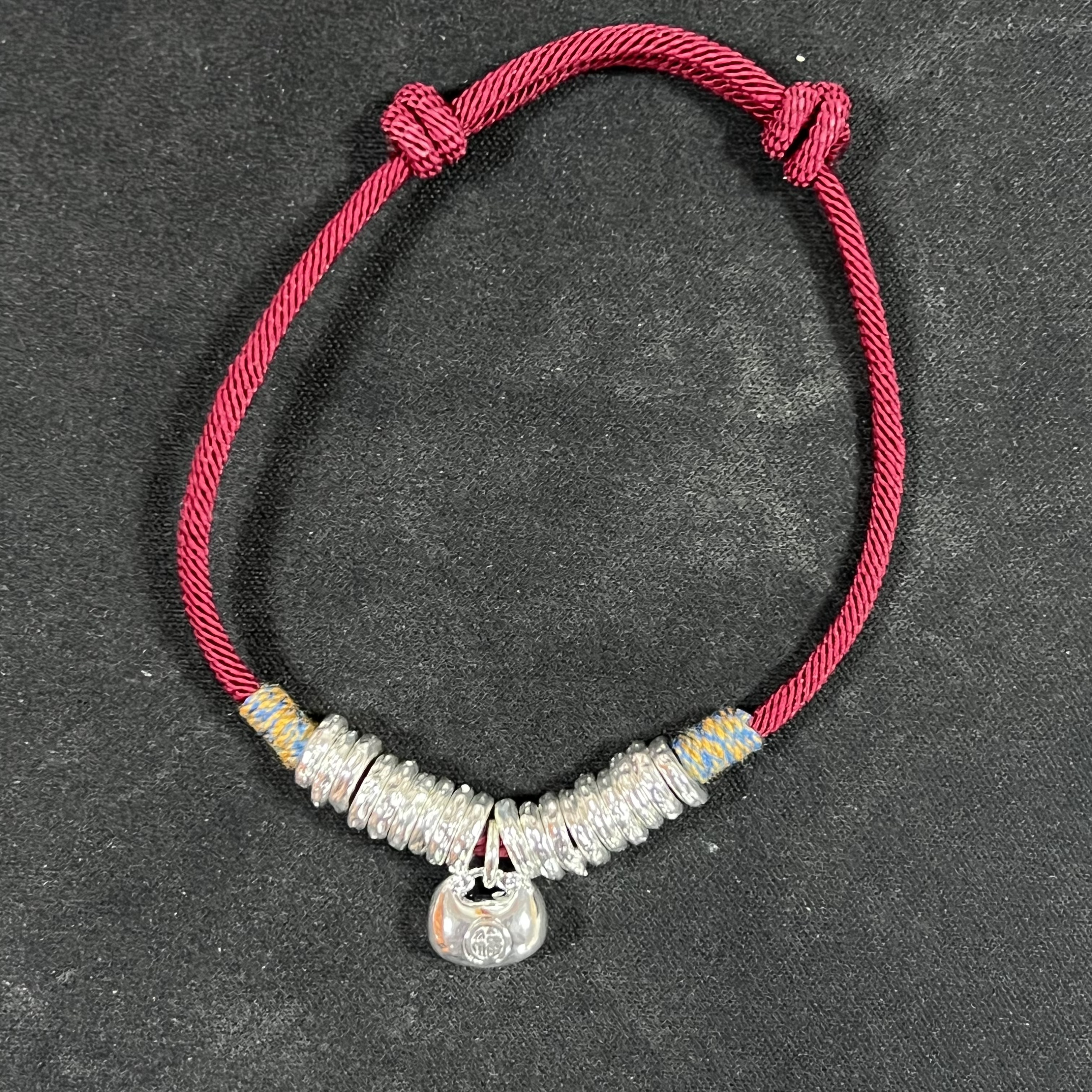 YZ045小福袋精品手链 精品银色手链（无礼盒）