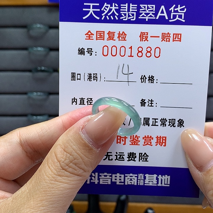翡翠戒指未镶嵌 000001880