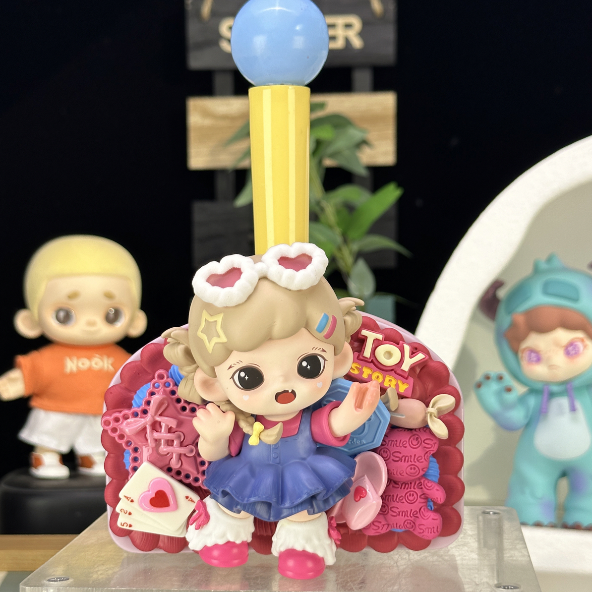 嘟嘟潮玩diy奶油胶产品