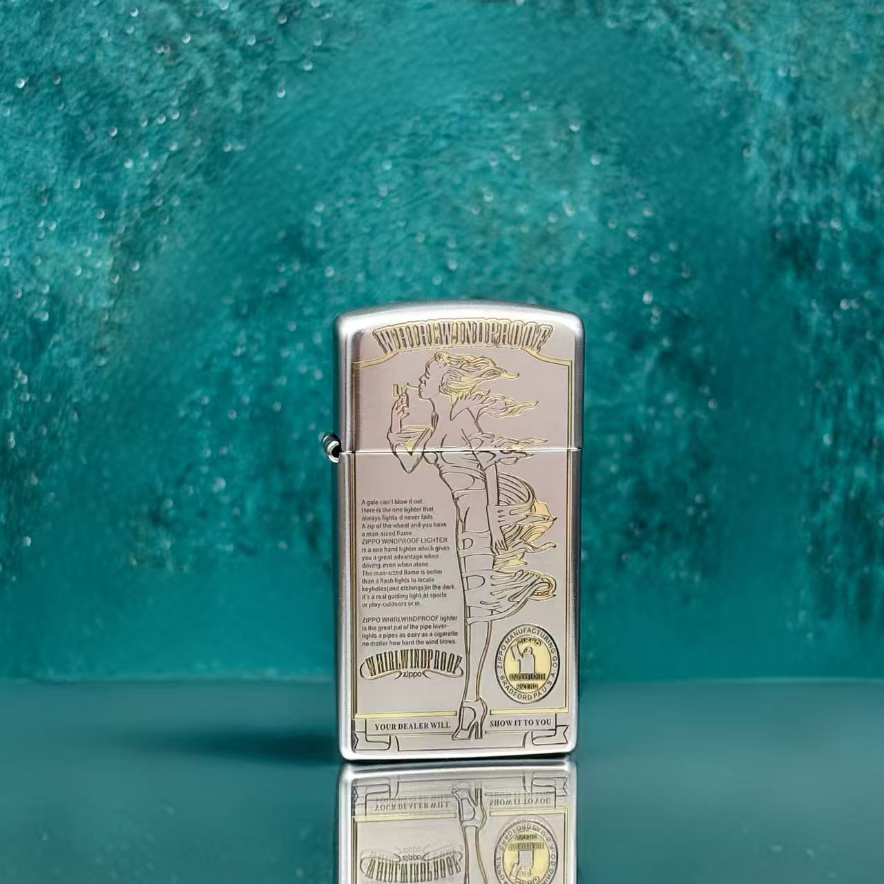 ZIPPO 打火机正品  1605风女  1733【大白专属】