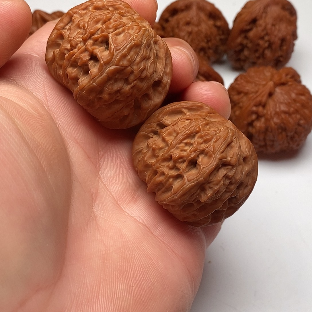 文玩核桃吊坠磨盘狮子头文玩核桃