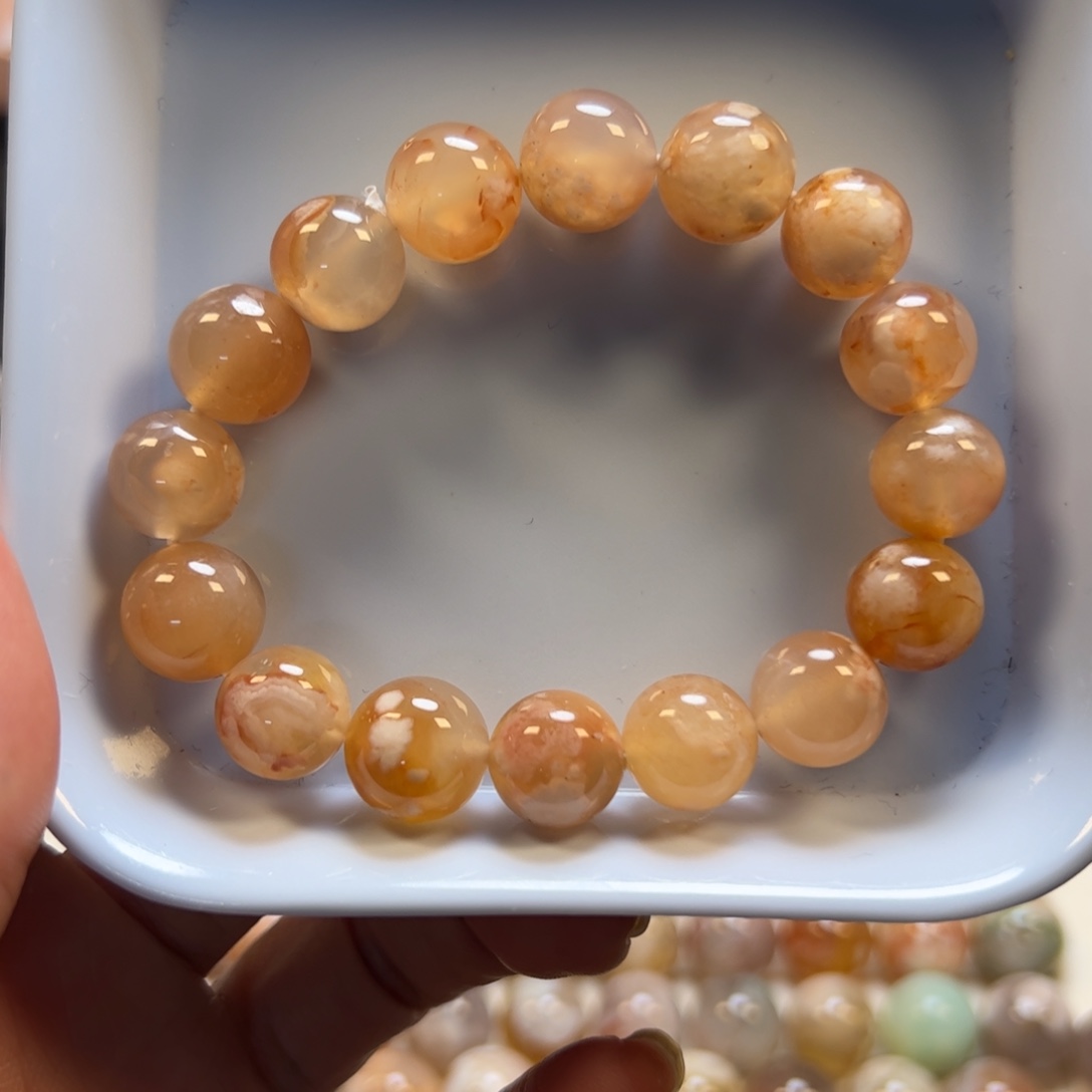 未镶嵌玛瑙/玉髓珠宝半成品