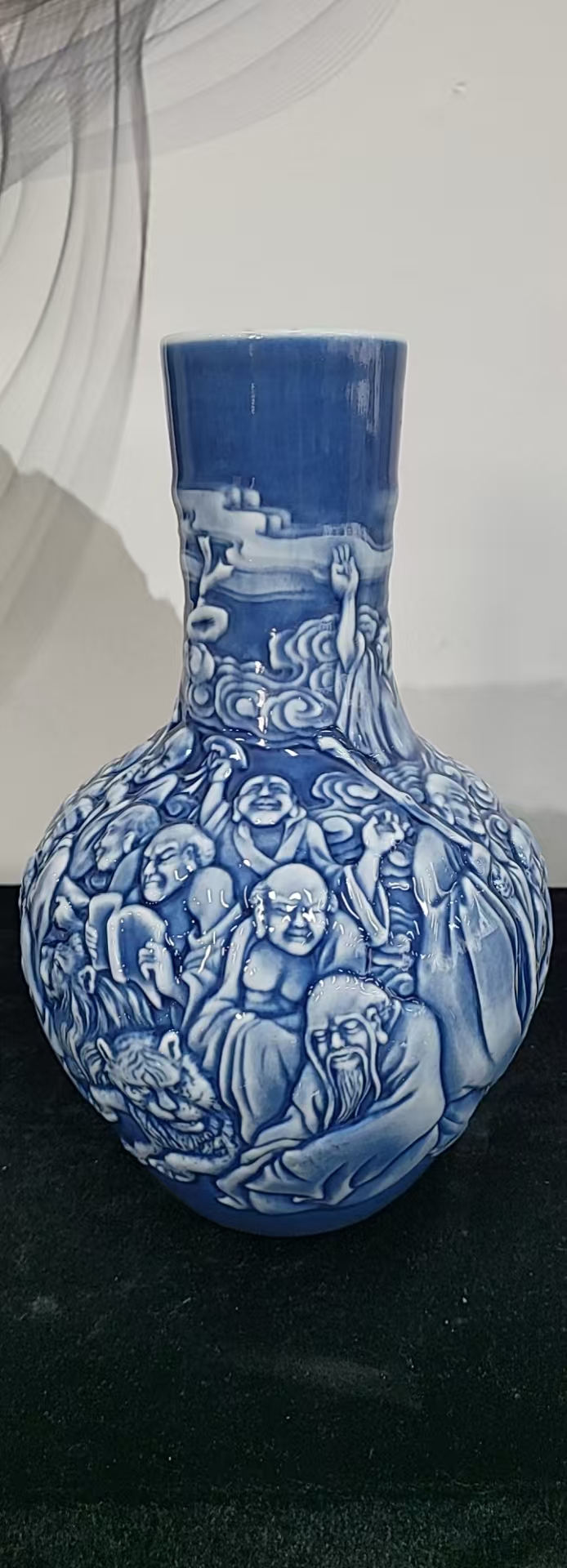 QC18  现代陶瓷艺术品高端瓷器赏盘赏器