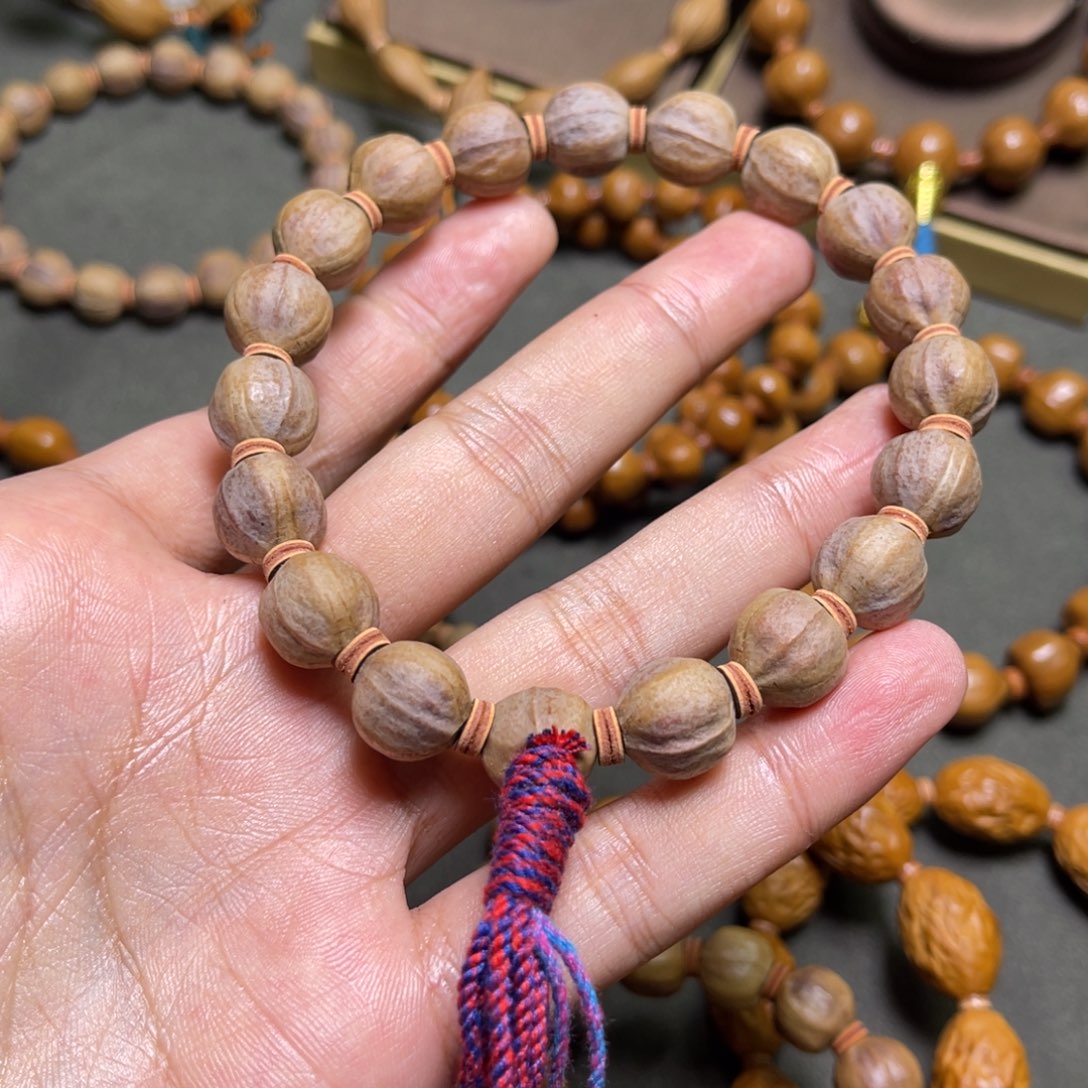 手串/手链橄榄核12紫皮蜜桃臀