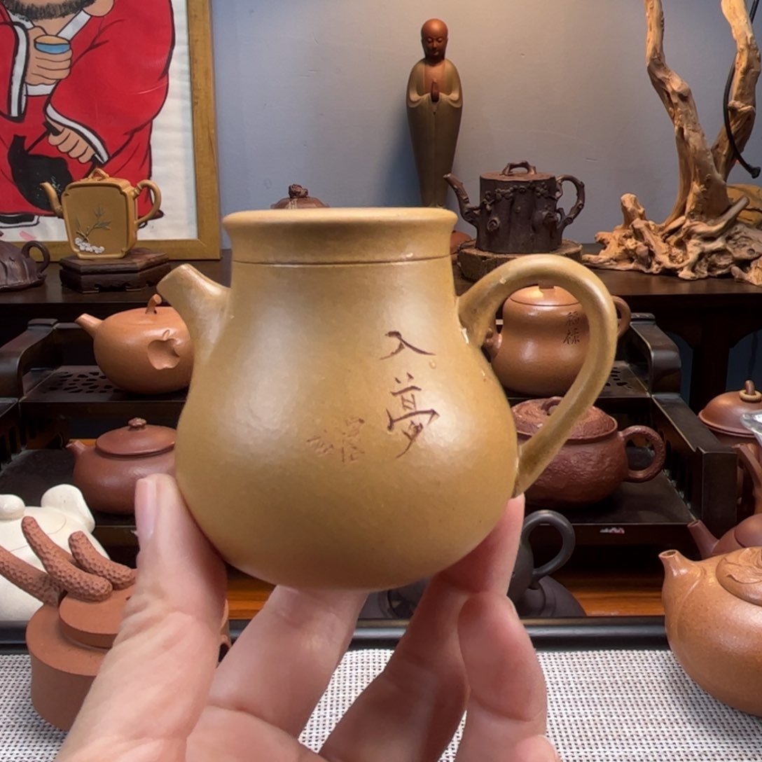 紫砂茶具半手工制作