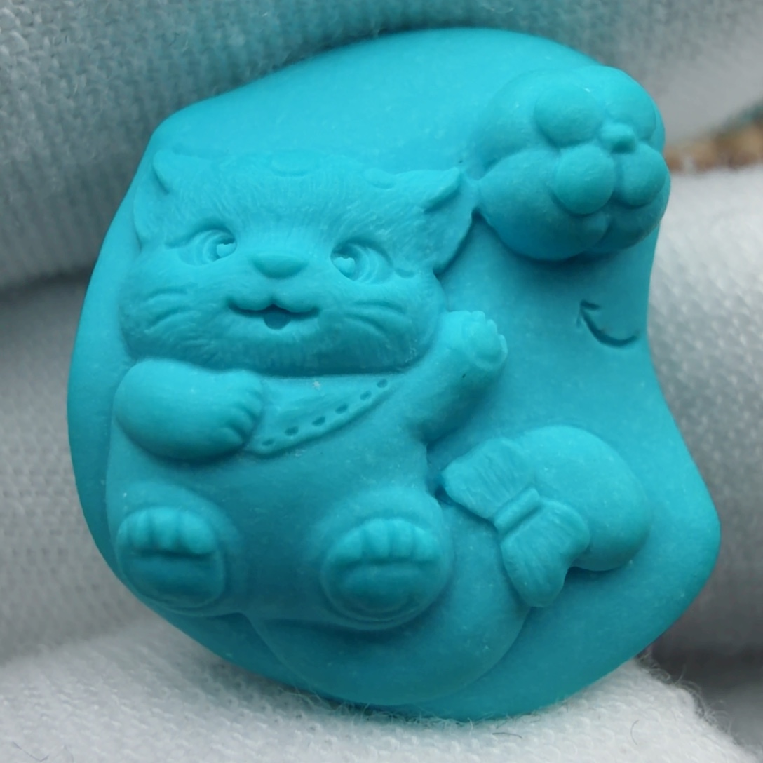 绿松石未镶嵌珠宝奇石