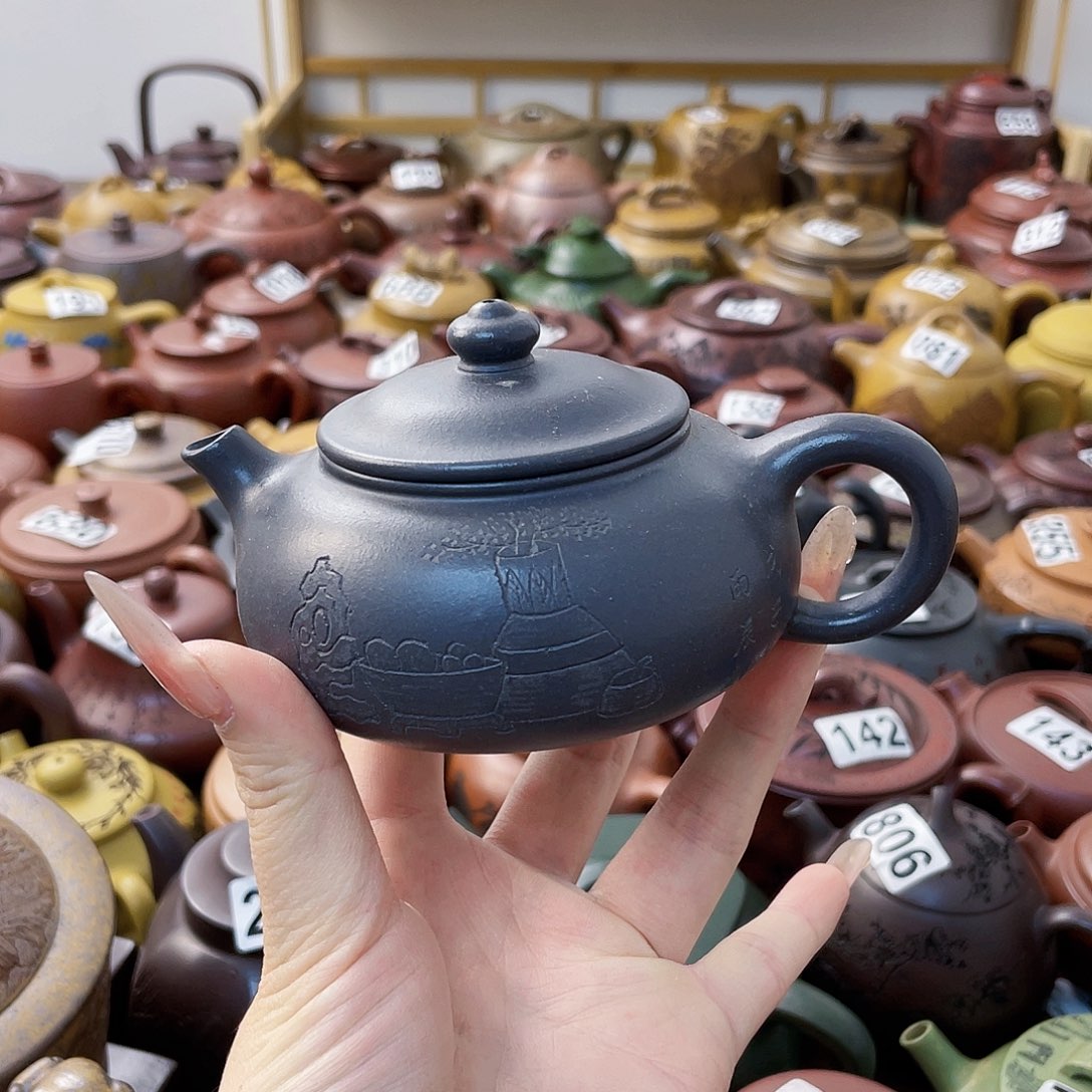 茶壶紫砂紫砂微瑕