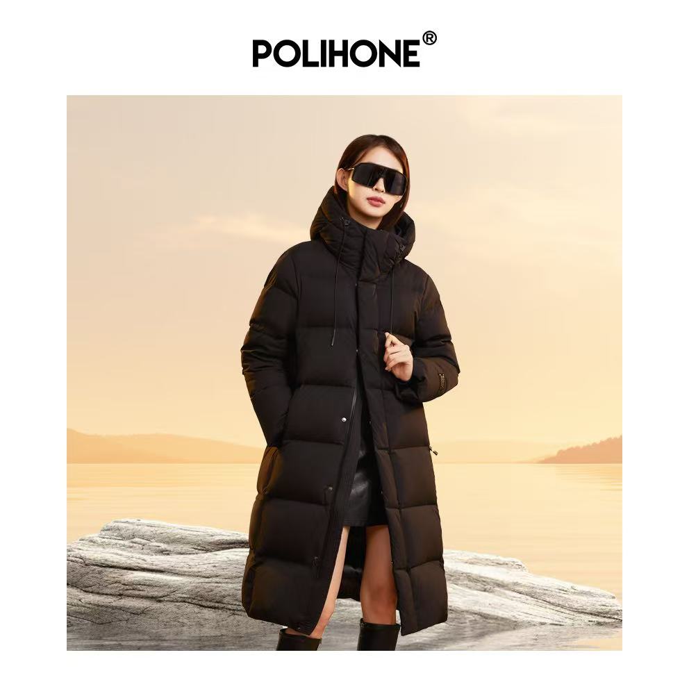 polihone黑金鹅绒服机能5.0男女同款高端时尚羽绒服
