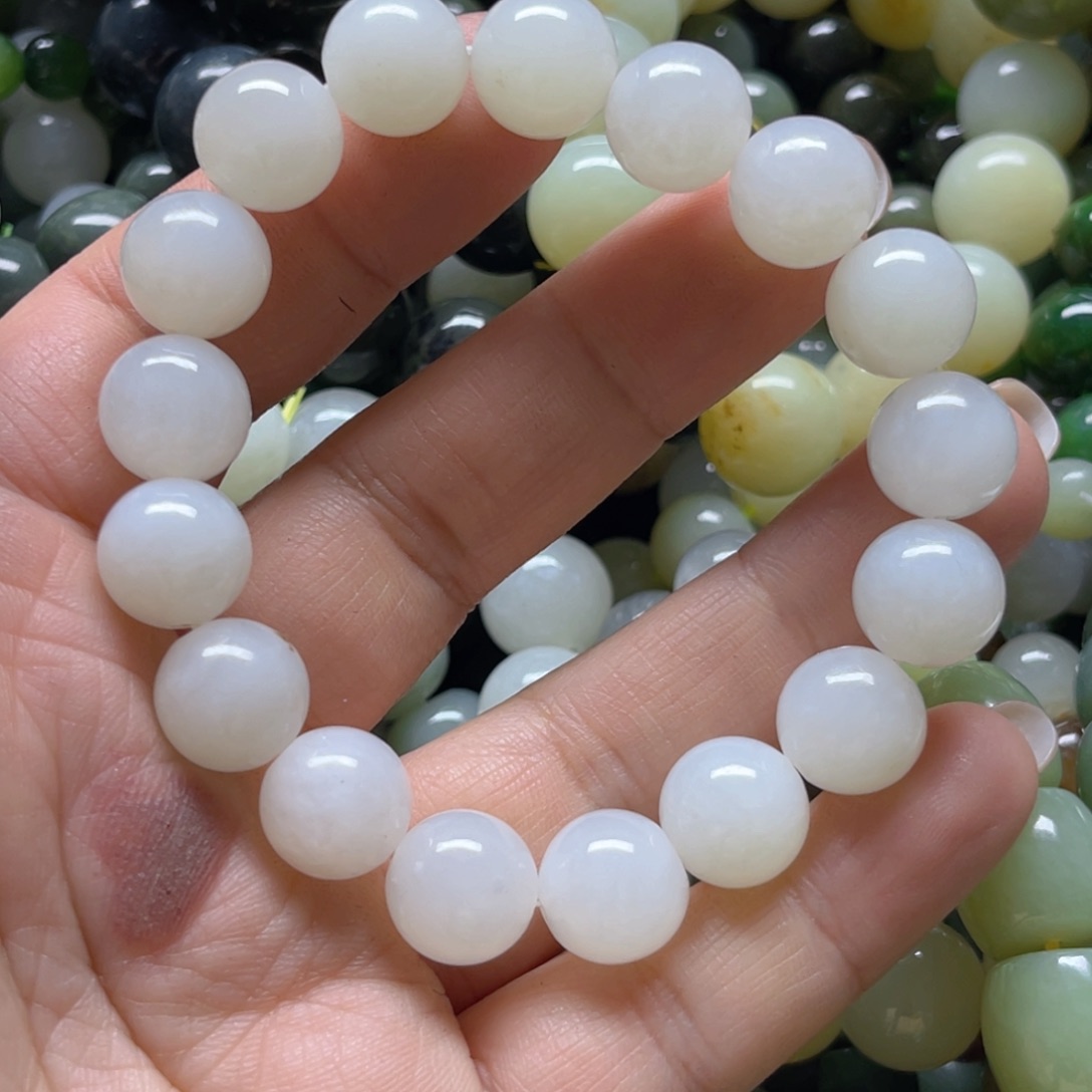 和田玉手链未镶嵌