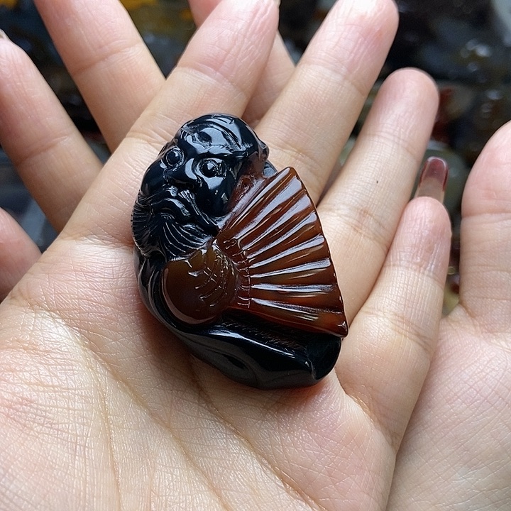 玛瑙/玉髓颈饰未镶嵌꧁****꧂