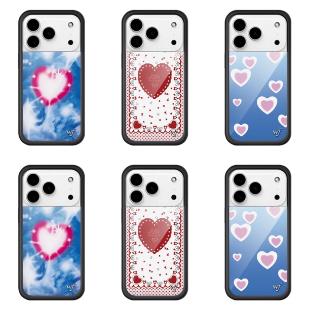 【WF高品质爱心系列】适用苹果17promax手机壳防摔潮牌手机个性全包
