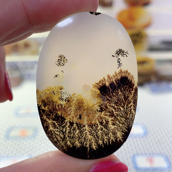 玛瑙/玉髓吊坠未镶嵌