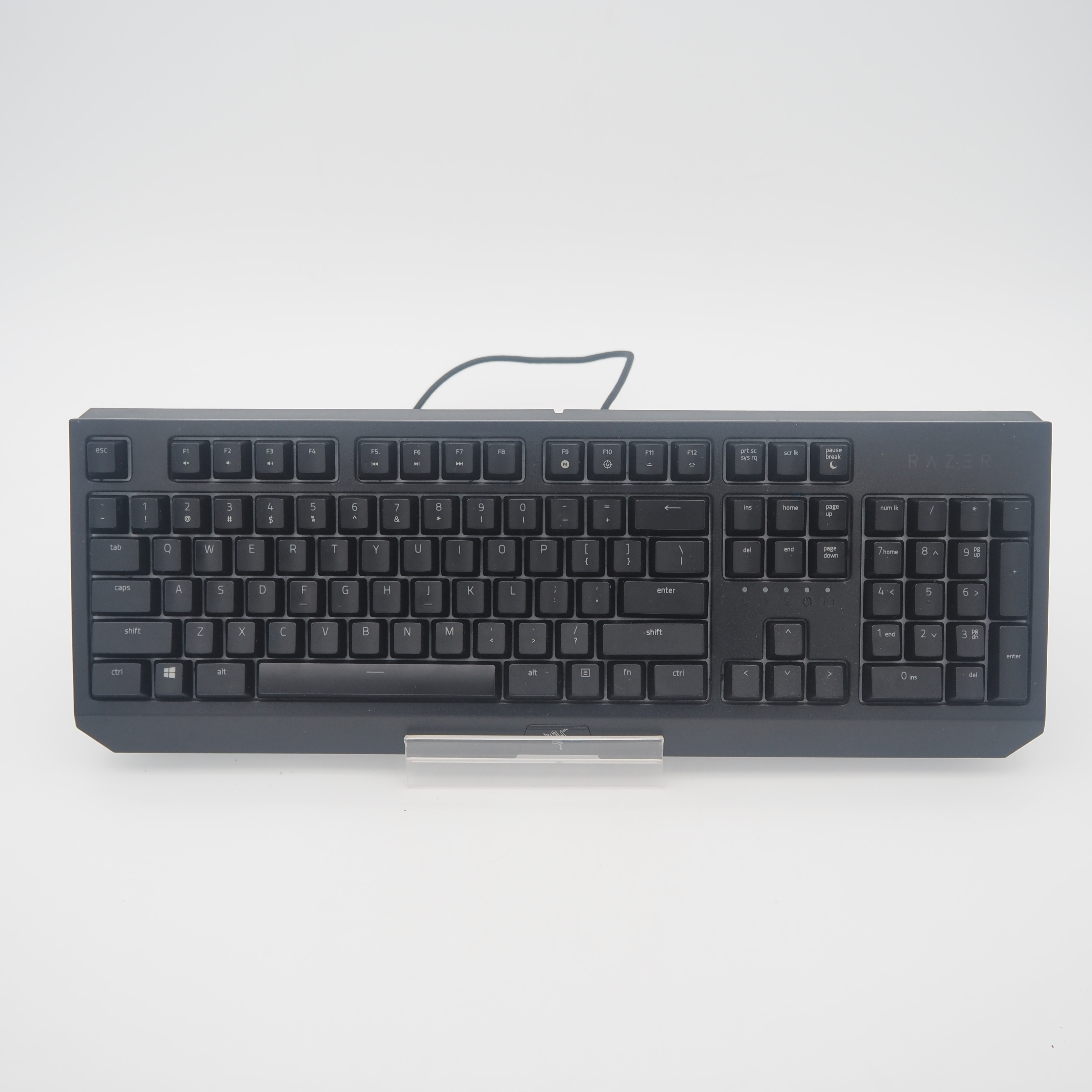 9新 Razer/雷蛇 雷蛇黑寡妇蜘蛛机械键盘2019款 绿轴 绿灯104键