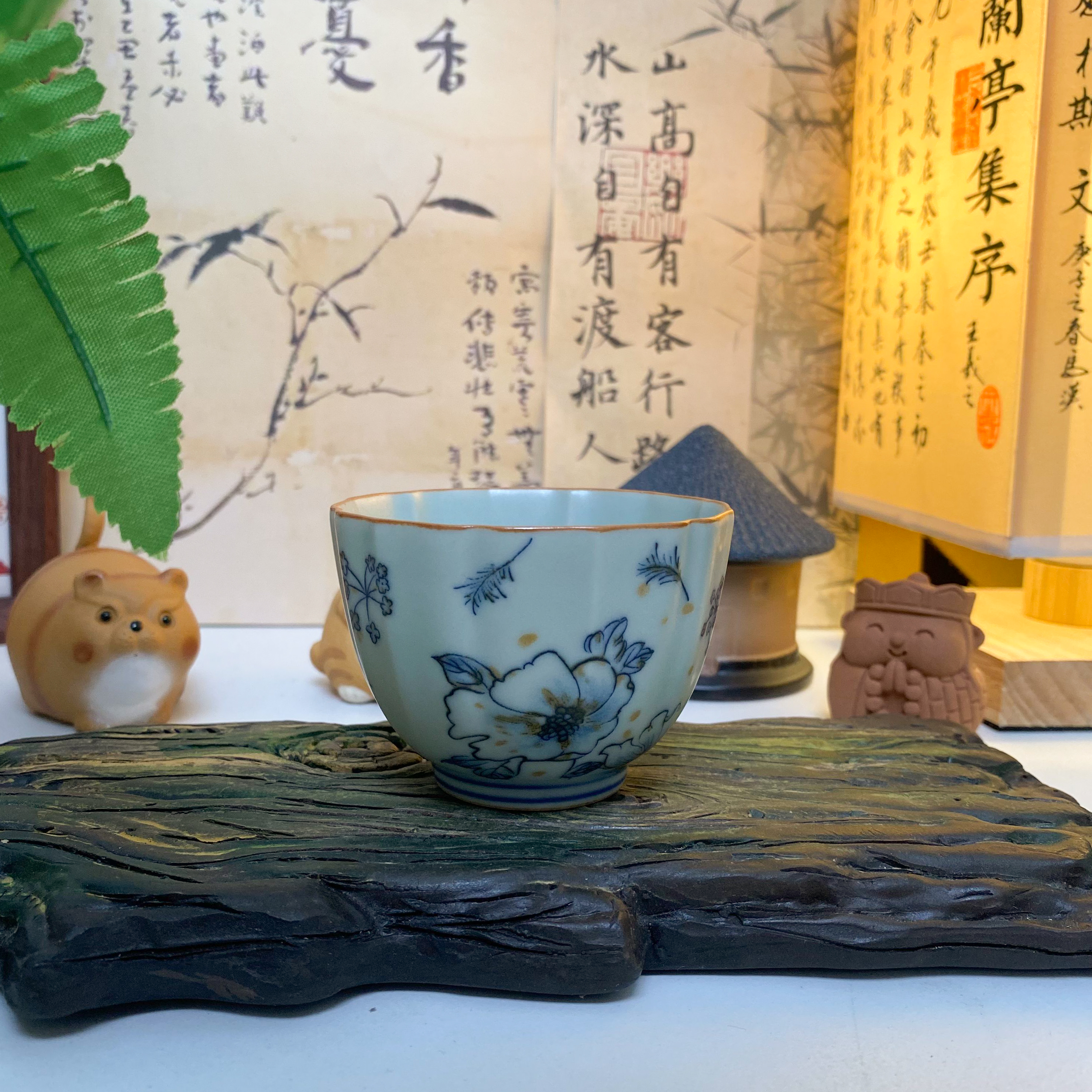 亚光青花杯子（80cc）