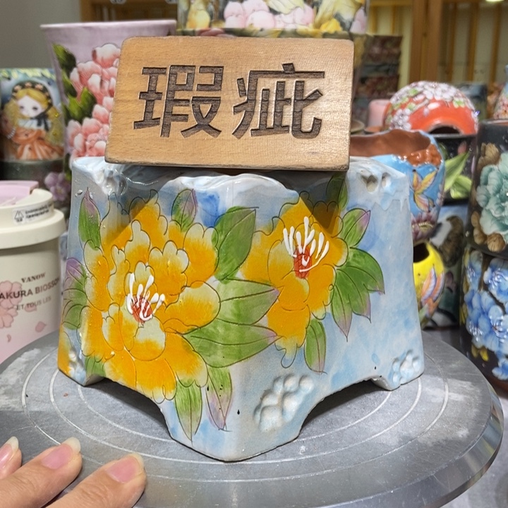 景德镇艺术手绘作品