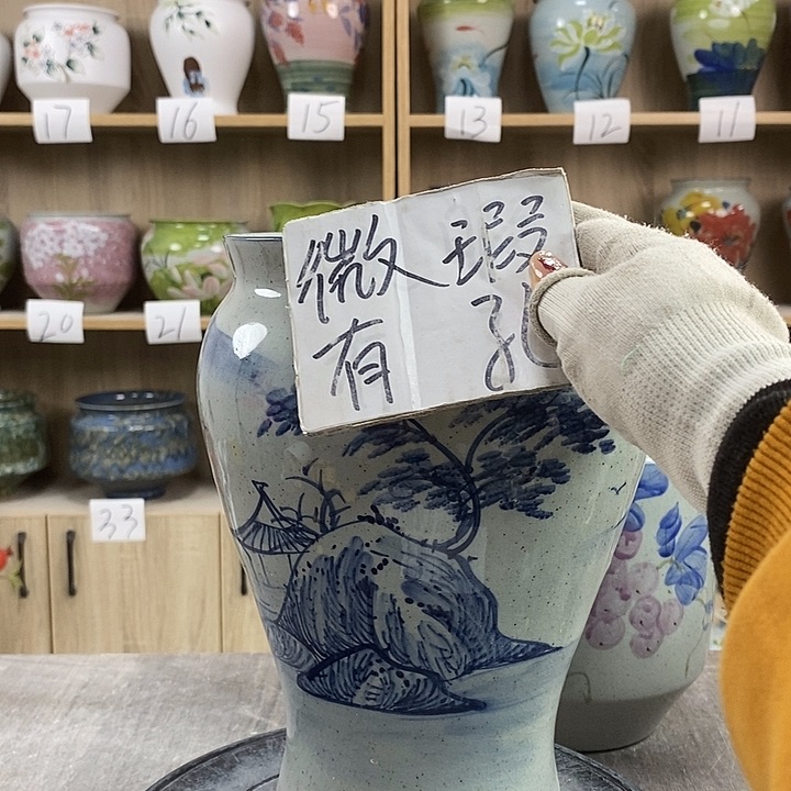 缸5xc景德镇陶瓷花盆