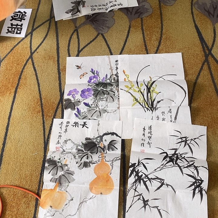 r***y国画30/50老师手绘