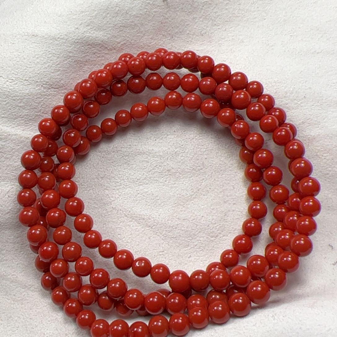 南红玛瑙手串未镶嵌
