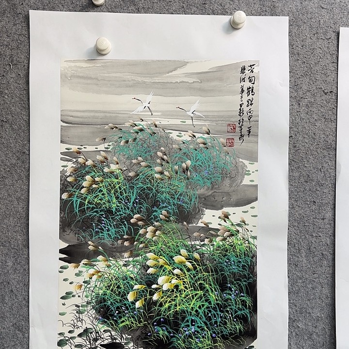 书法作品多次参加