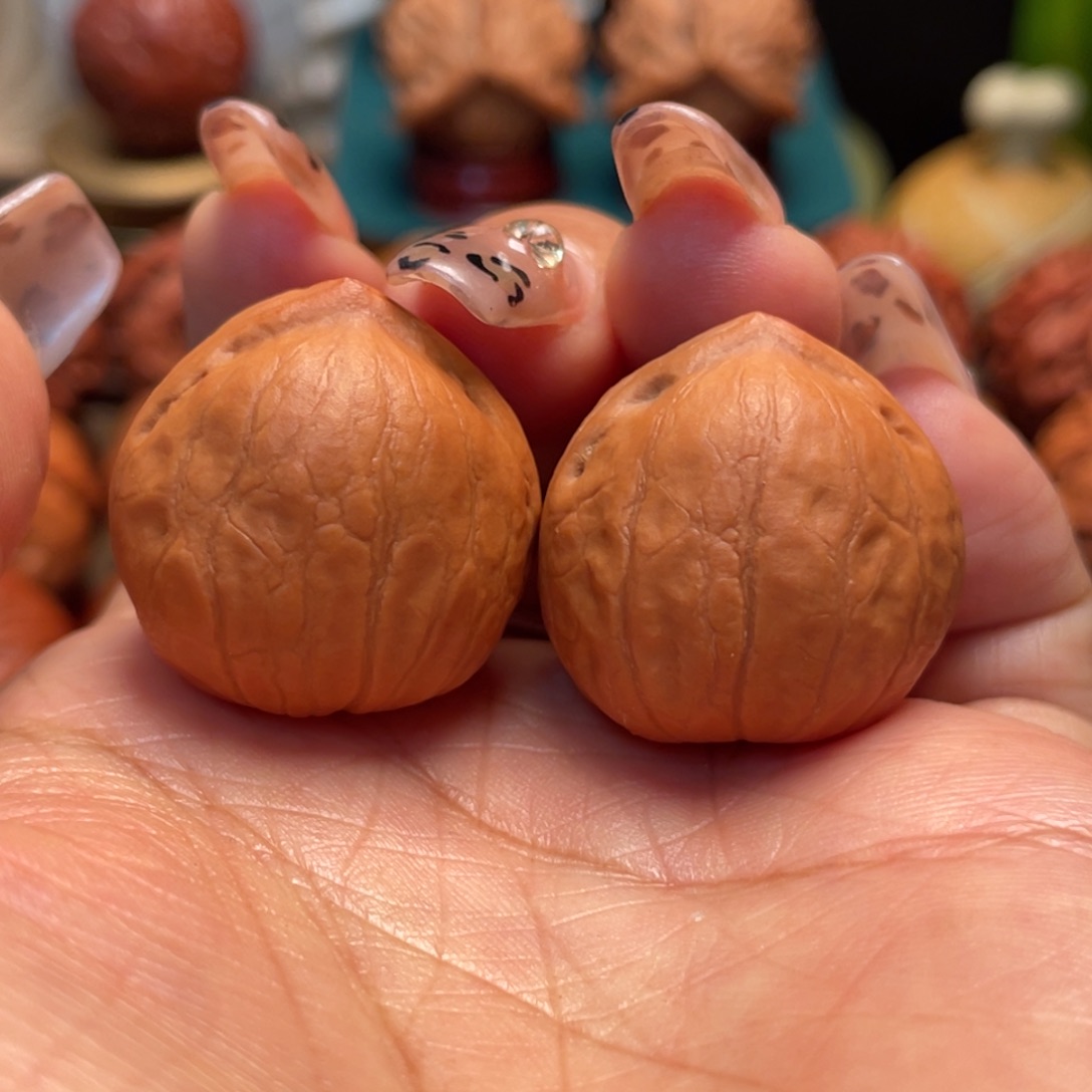 把件文玩核桃小寿桃