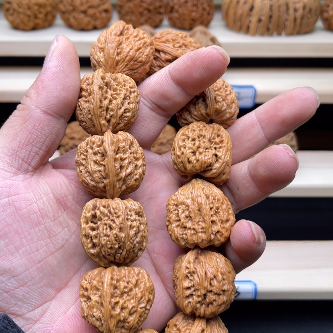 葫****猴头核桃把件手持