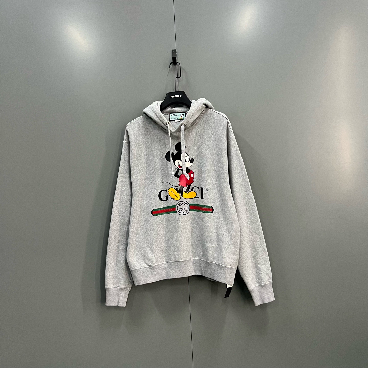 99新 GUCCI/古驰 jp1217 米奇印花帽衫 S 208407