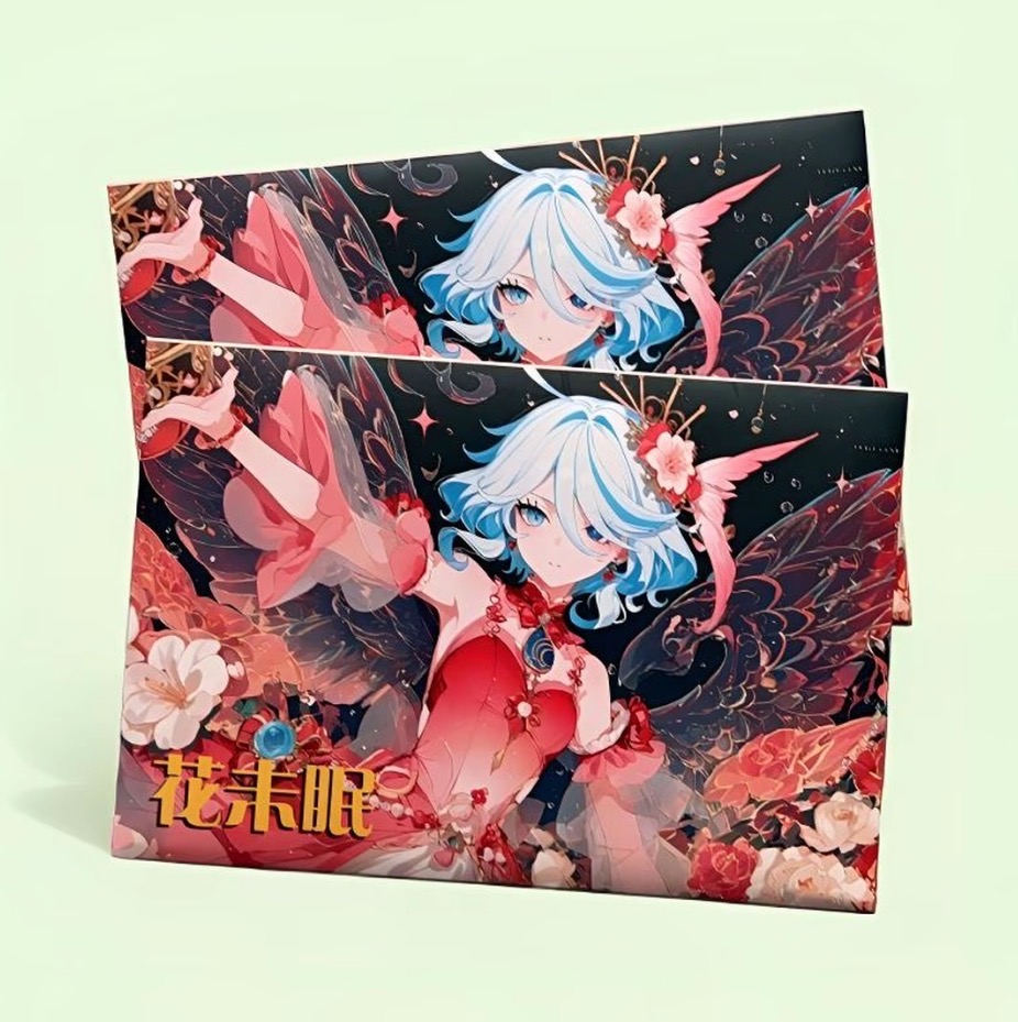【新品】贝果文创 花未眠 A5亚克力色纸 唯美卡牌