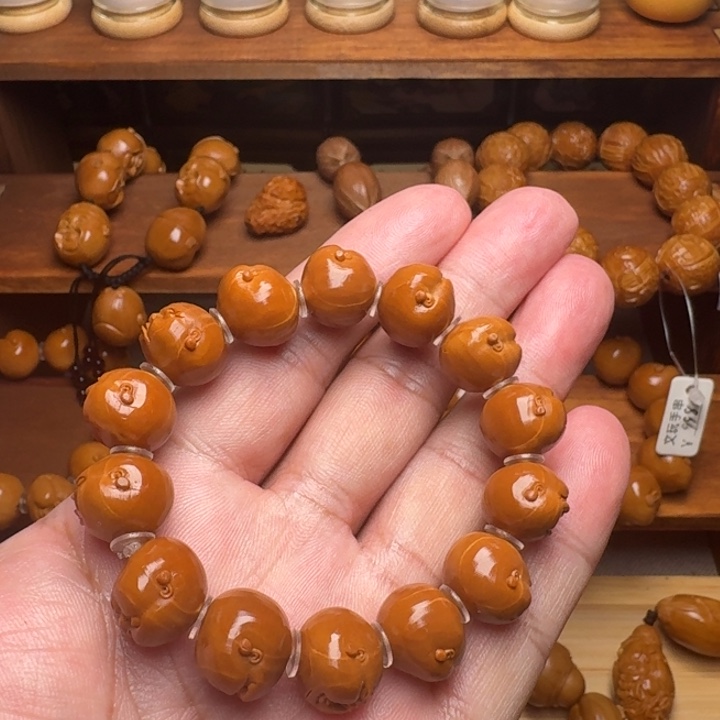 橄榄核手串/手链智**智铁头百态