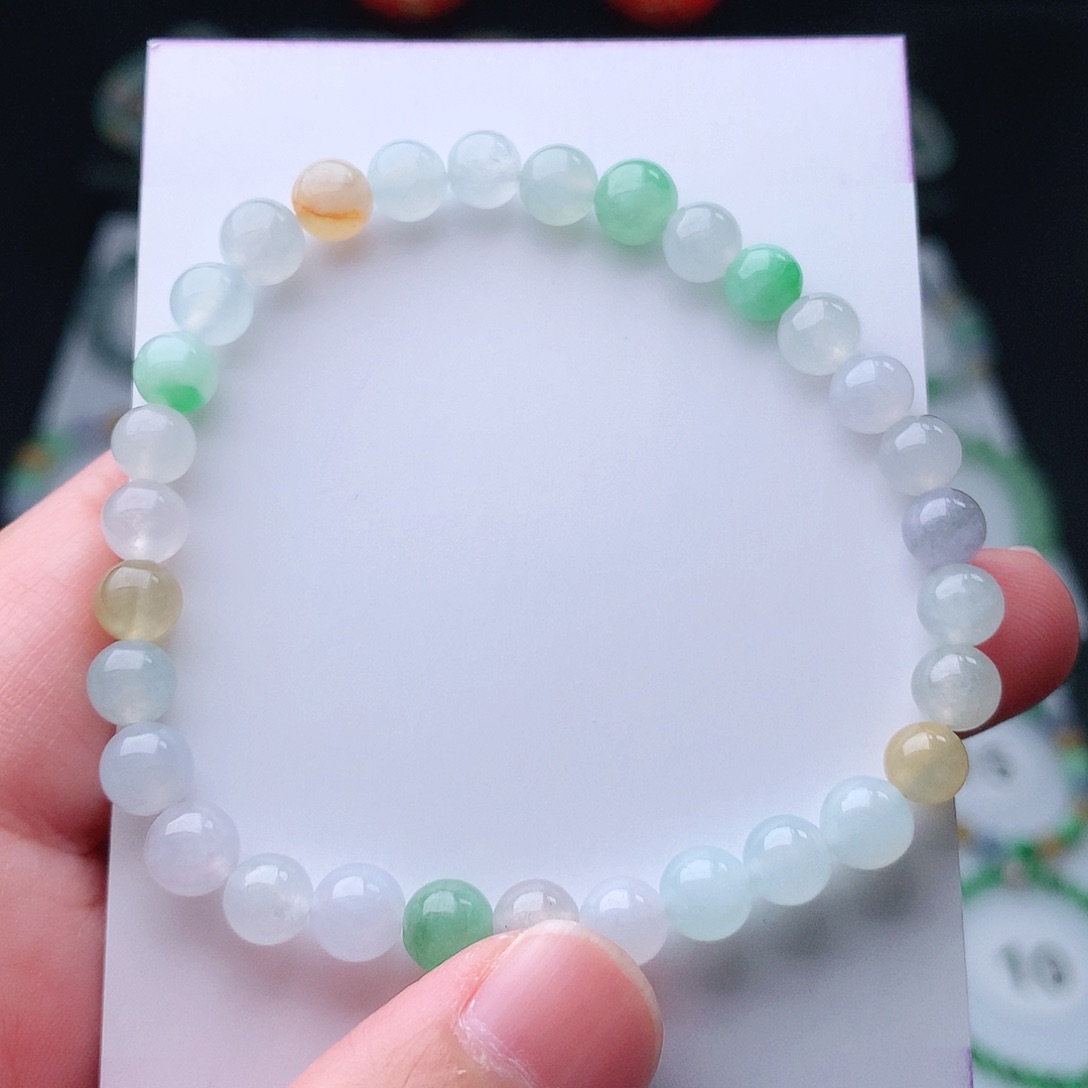 翡翠手串未镶嵌翡翠