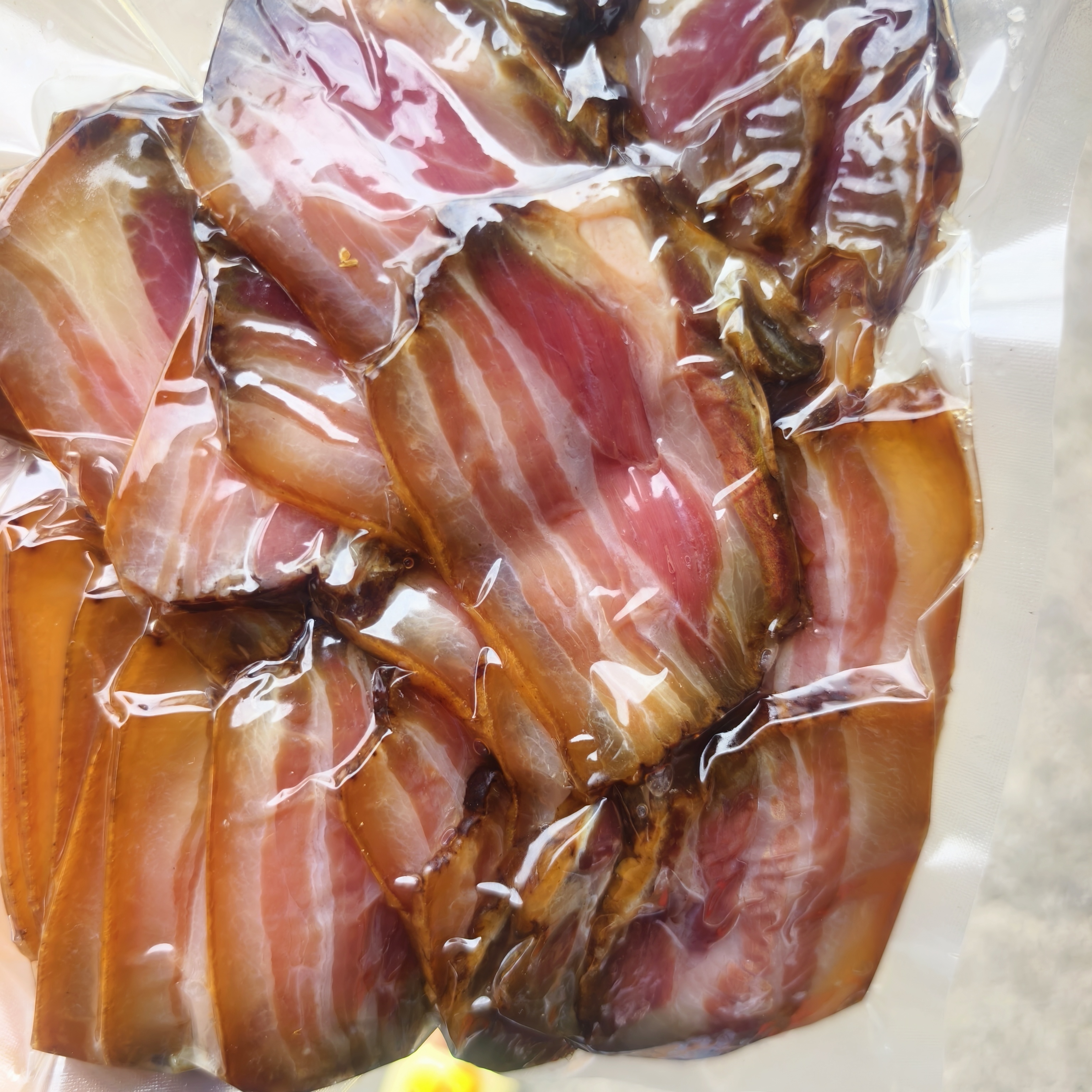 湖南安化农家粮食土猪五花腊肉（试吃装）