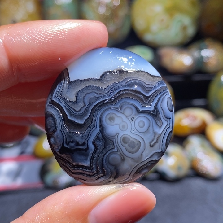 未镶嵌玛瑙/玉髓珠宝奇石