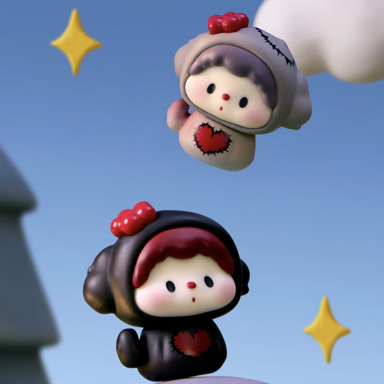 【熙熙代拆】噜噜狗神奇种子小铺系列萌粒公仔可爱摆件