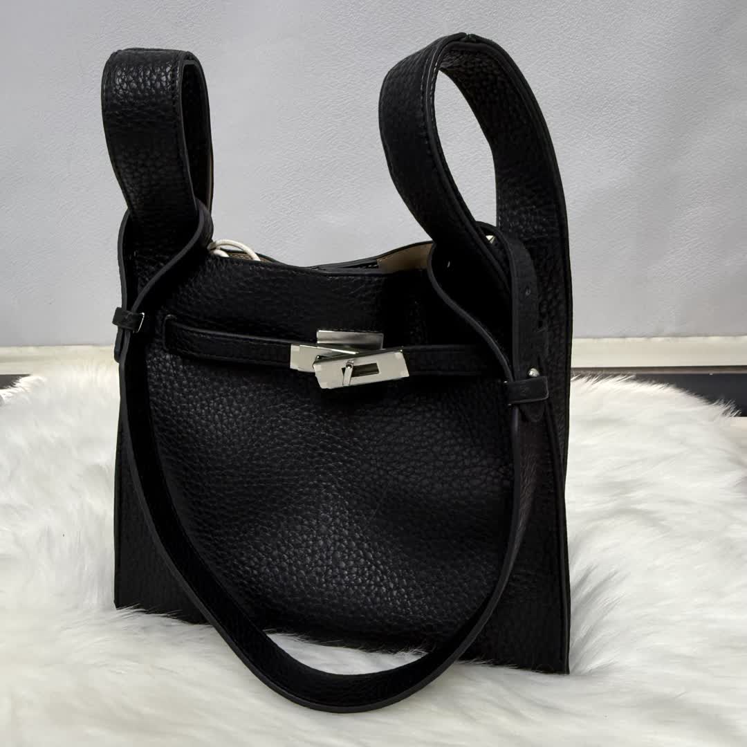 大麦定制单肩包（DM2025黑色）