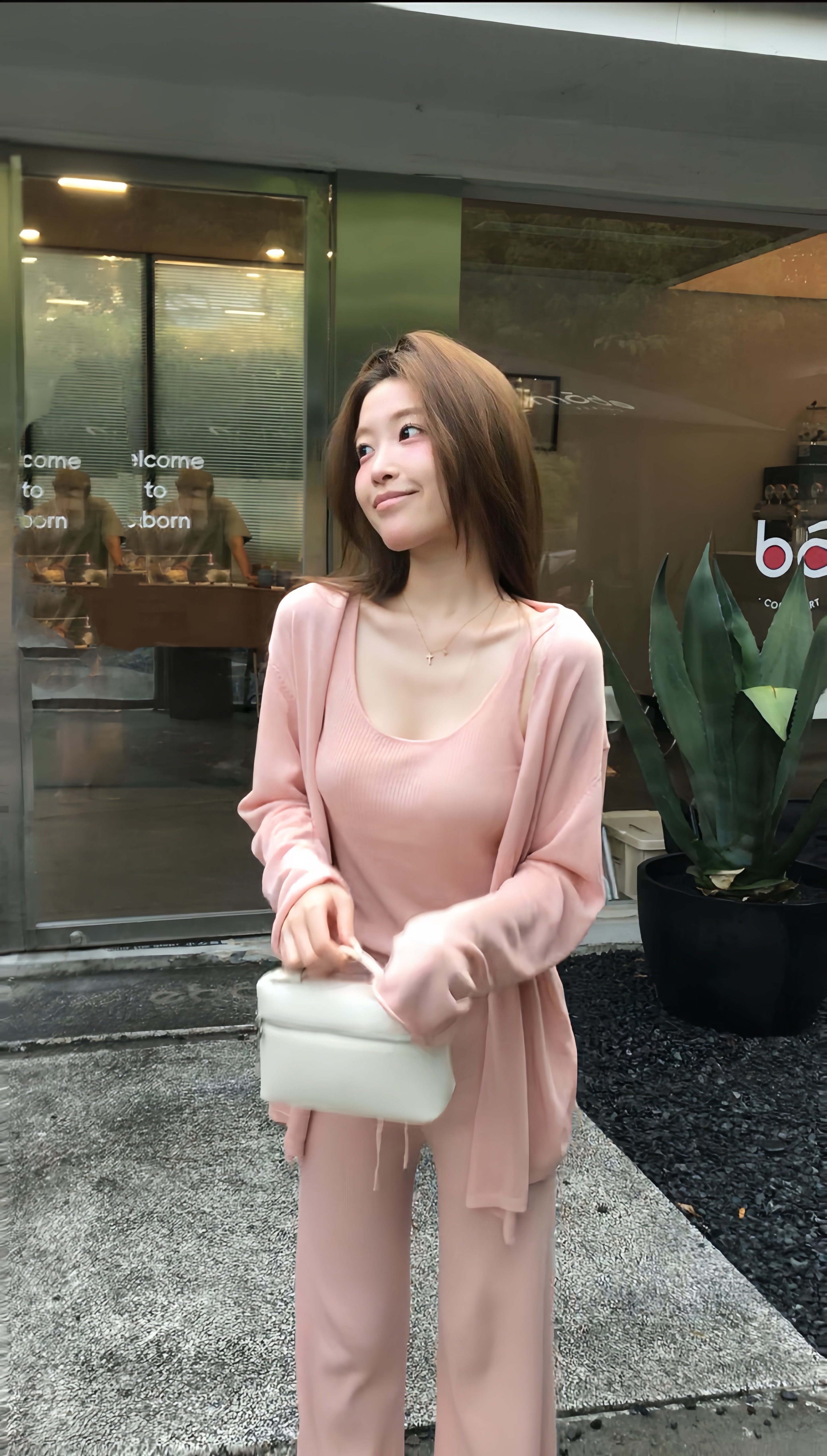 小什么小【柔纱三重奏】天丝亚麻慵懒风显瘦舒适上衣两件套