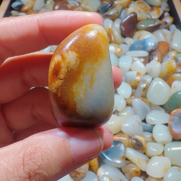 和田玉未镶嵌挂件40克