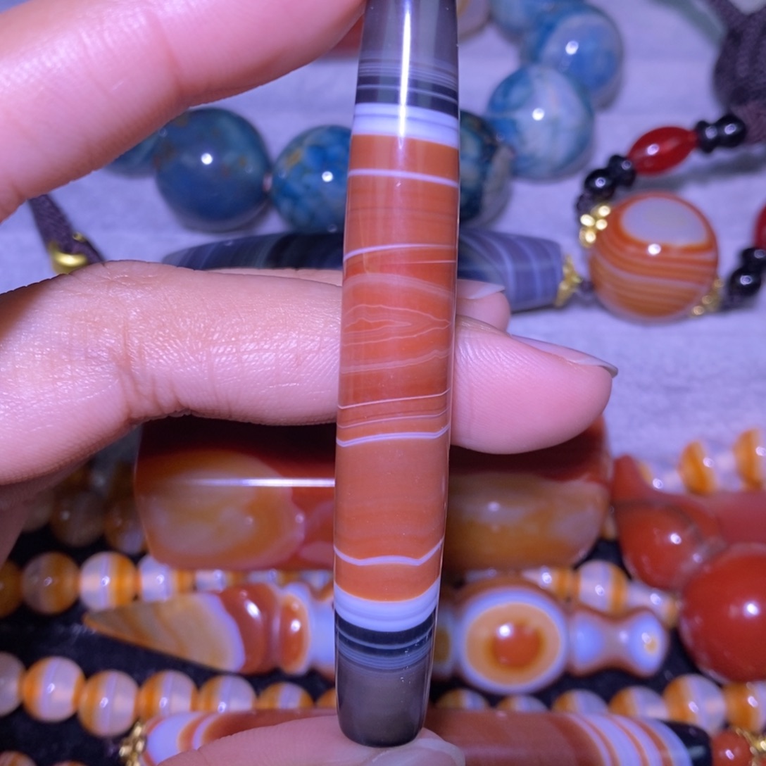 玛瑙/玉髓未镶嵌颈饰