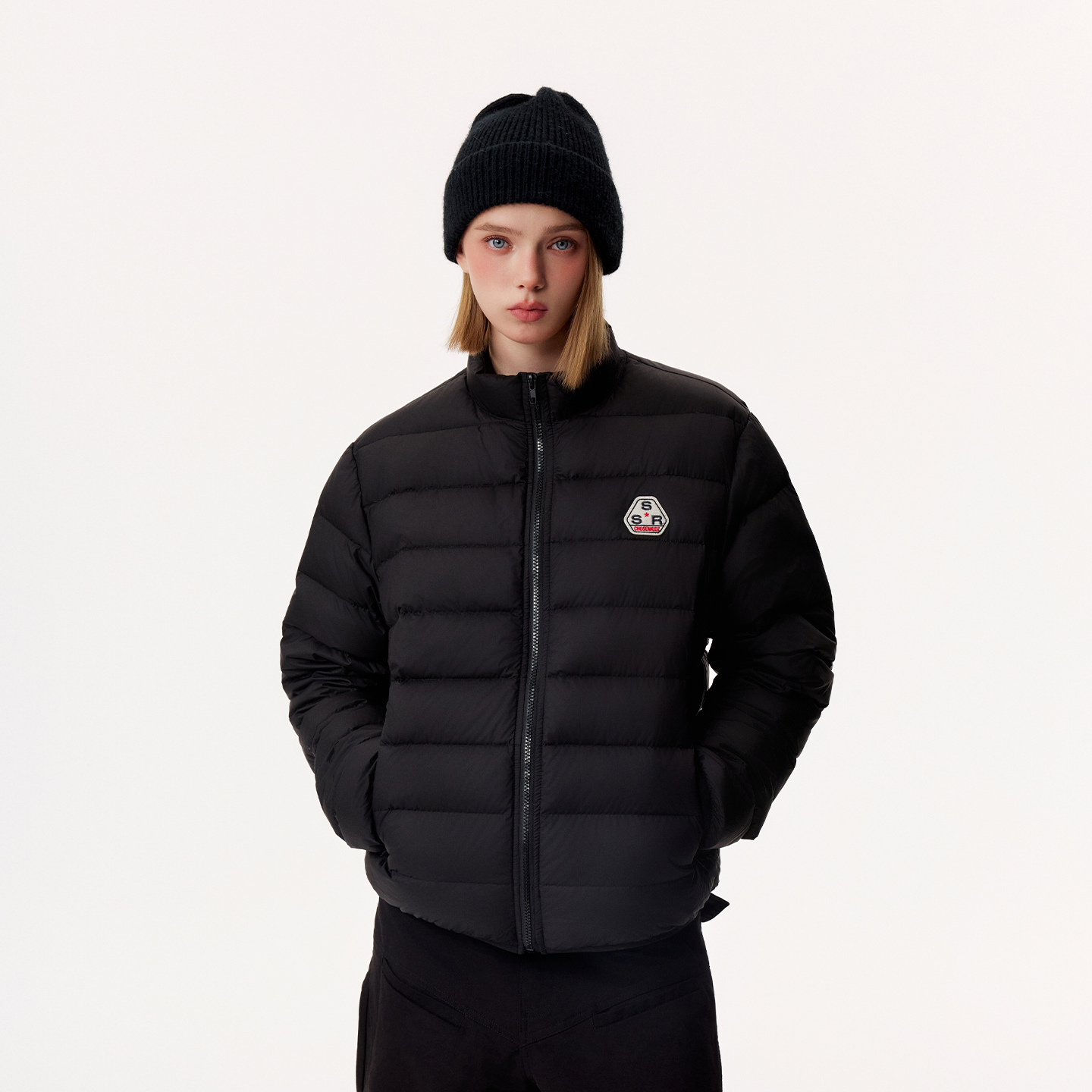 SSR“云囊”90绒羽绒服 通勤简约休闲保暖排骨羽绒夹克外套男女