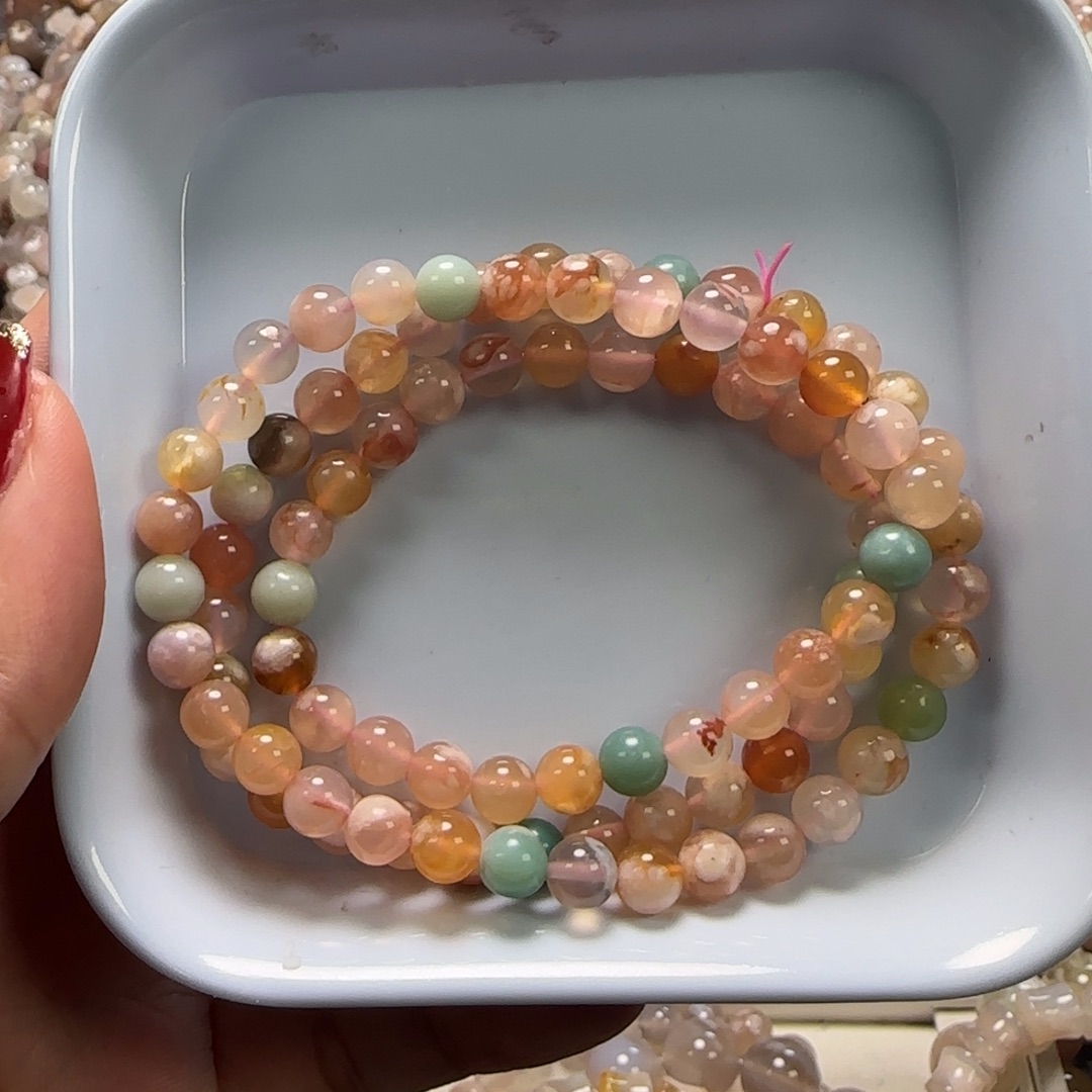 玛瑙/玉髓珠宝半成品未镶嵌