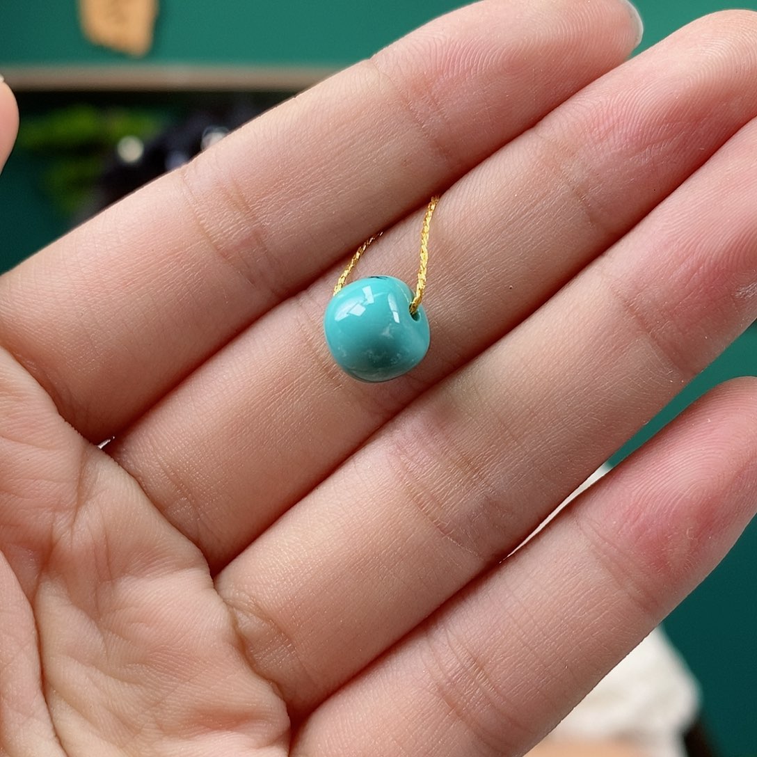 未镶嵌绿松石珠宝奇石