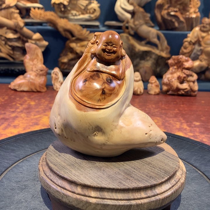 柏木（崖柏）根雕摆件