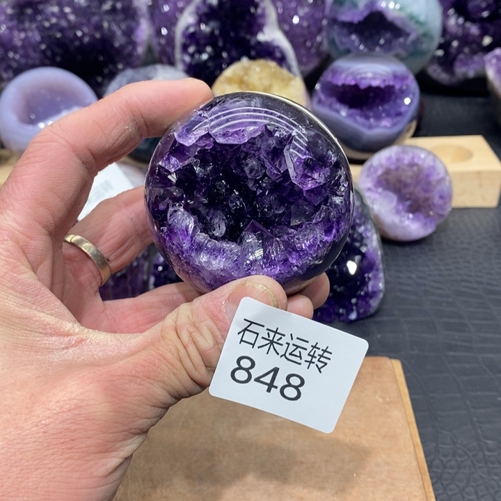 大型摆件（非配饰）紫晶未镶嵌