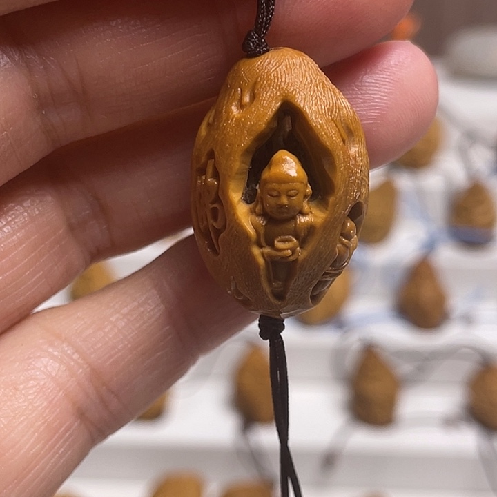 橄榄核吊坠橄榄核