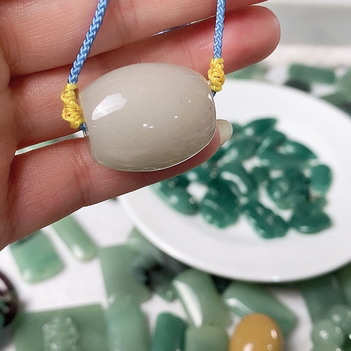 密玉（石英质玉）手链未镶嵌