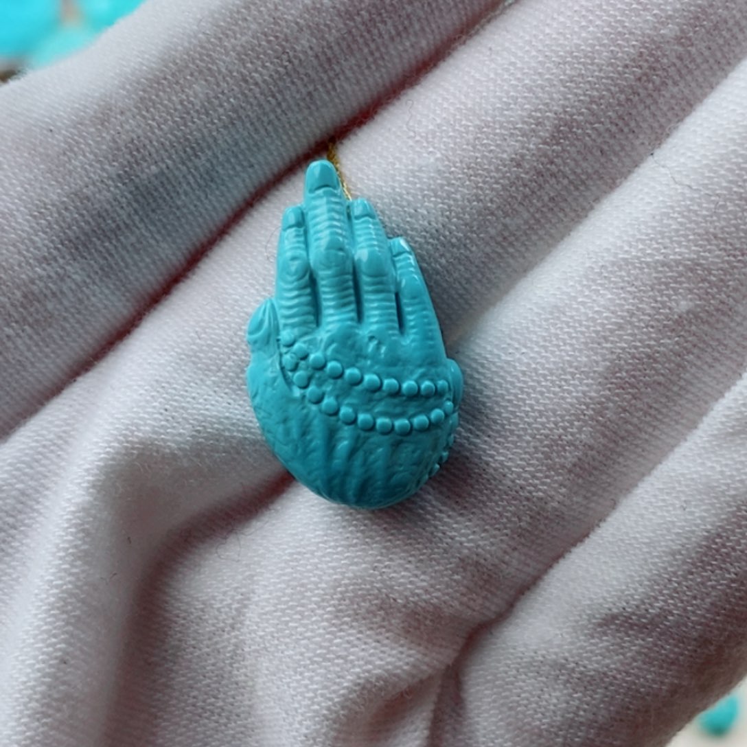 绿松石配饰未镶嵌